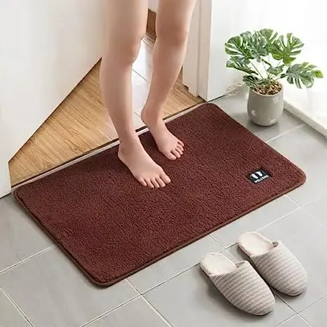 Fluffy Bathroom Mat